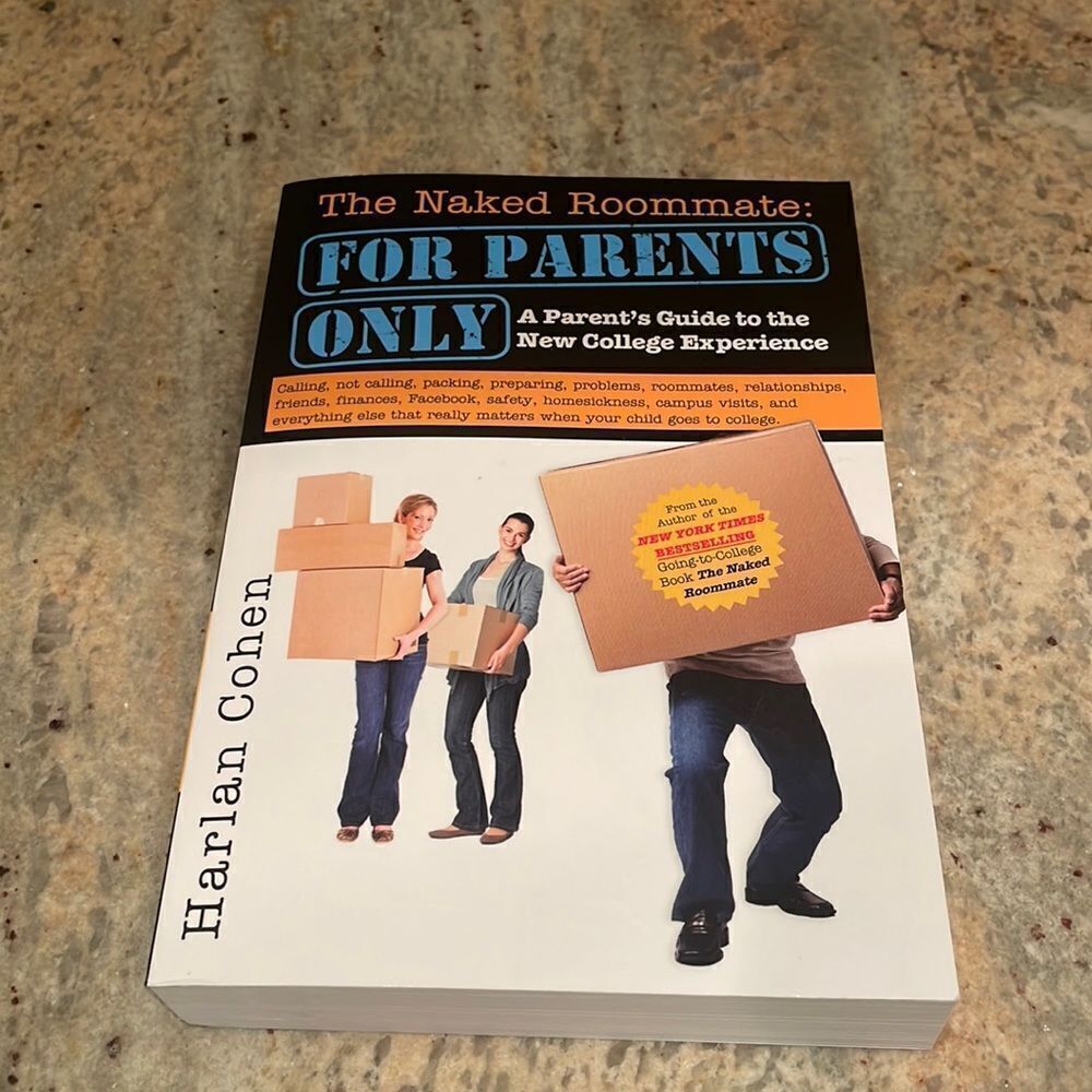 NWT The Naked Roomate For Parents only guide for college